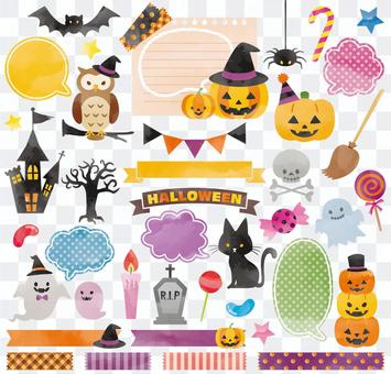 Halloween frame set 02 Halloween frame set 02