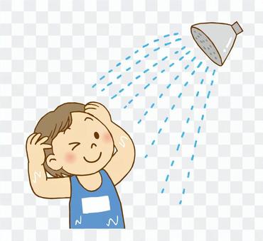 Girls shower Girls shower