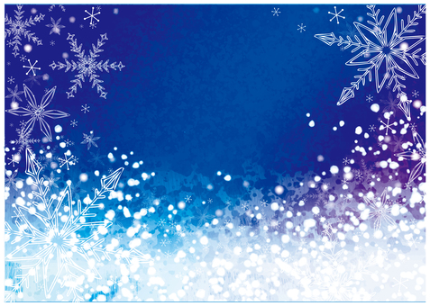 Snowflake glitter frame 2 Snowflake glitter frame 2