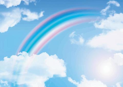 Rainbow in the sky Rainbow in the sky