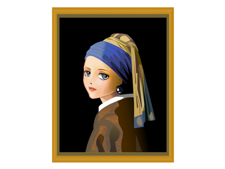 Vermeer "Girl with a Pearl Earring" Vermeer "Girl with a Pearl Earring"