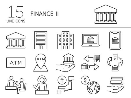 Finance icon set Finance icon set