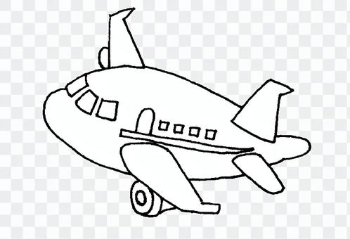 Airplane monochrome Airplane monochrome
