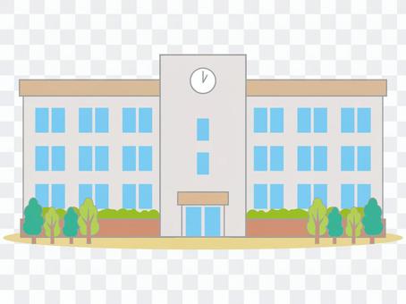 School building 01 School building 01