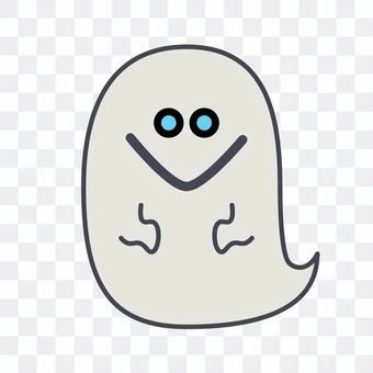 Illustration of cute ghost Illustration of cute ghost