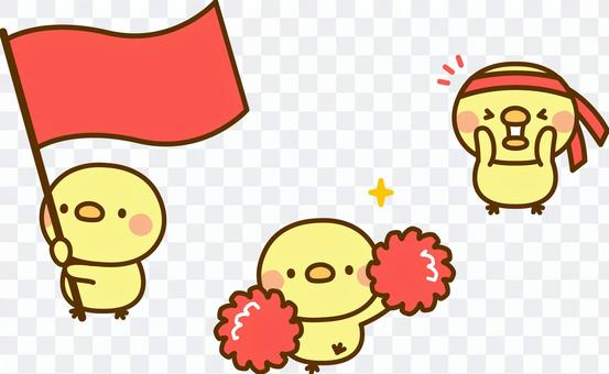 Support chicks to support Support chicks to support