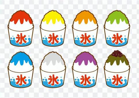 Shaved ice set Shaved ice set