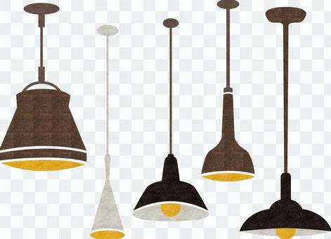 Northern Europe fashionable lamp Retro rough texture Northern Europe fashionable lamp Retro rough texture