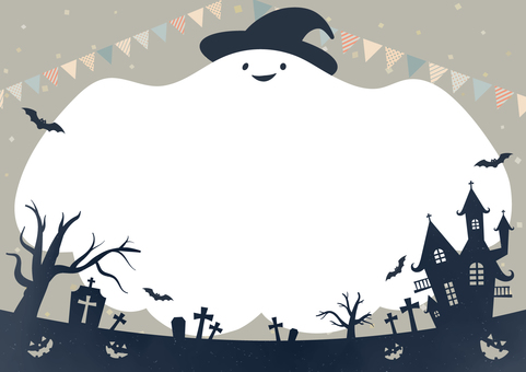 Halloween background material that can be used for leaflets, etc. Halloween background material that can be used for leaflets, etc.