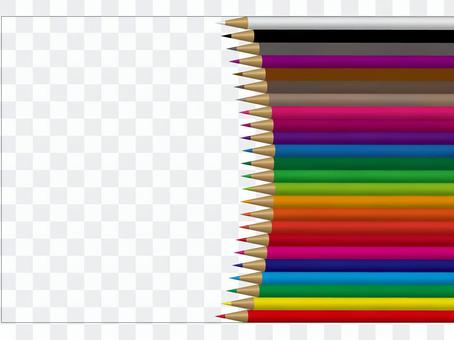 Colored pencil postcard size (no gap) Colored pencil postcard size (no gap)