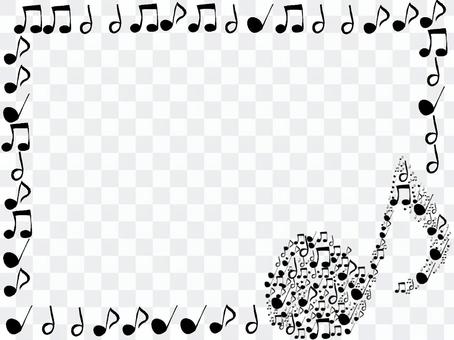 Musical frame Musical frame