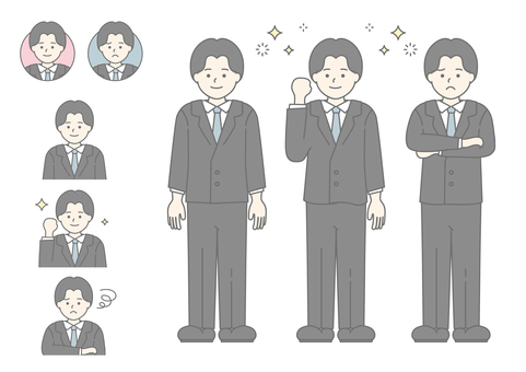 Person in a suit Person in a suit