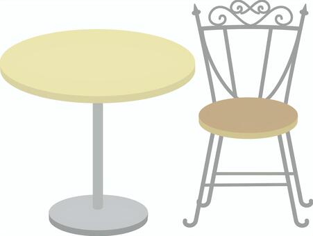 Cafe table set Cafe table set