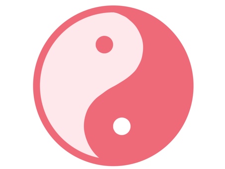 In Yang Pink Yin Yang Mark In Yang Pink Yin Yang Mark
