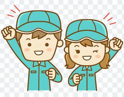 A motivating worker A motivating worker