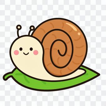 蝸牛在一片葉子上 蝸牛在一片葉子上