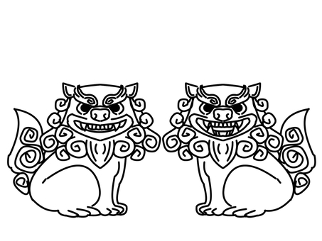 Shisa (line drawing) Shisa (line drawing)