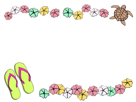 Tropical frame Tropical frame
