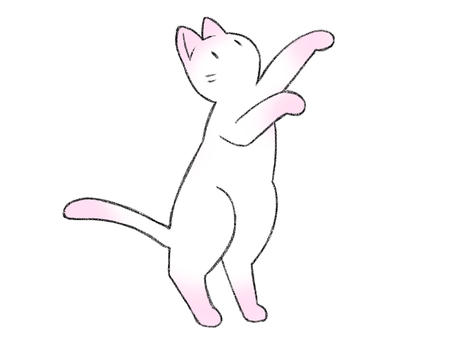 何かを捕まえたい猫 何かを捕まえたい猫