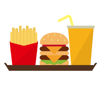 Hamburger set Hamburger set