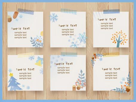 Winter card (png without text background) Winter card (png without text background)