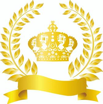 Free illustration Free material Gold crown frame frame Free illustration Free material Gold crown frame frame
