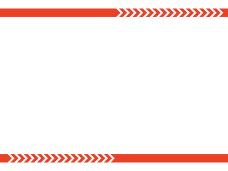 Simple right arrow wind up and down frame: red Simple right arrow wind up and down frame: red