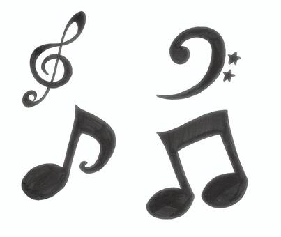 Musical note tokyo symbol Musical note tokyo symbol