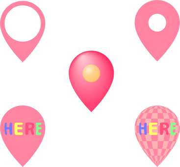 Position pin _ 5 pink Position pin _ 5 pink