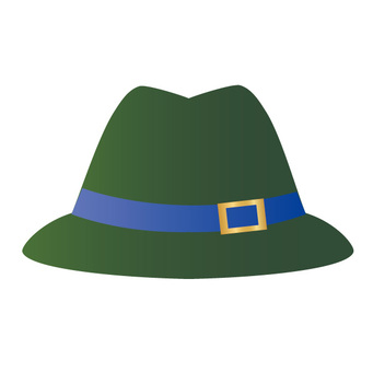 Moss green hat Moss green hat