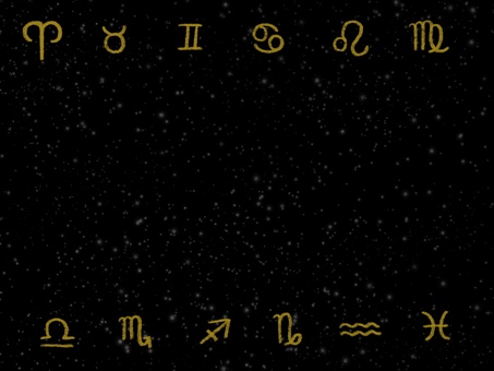 Constellation symbol frame illustration black Constellation symbol frame illustration black