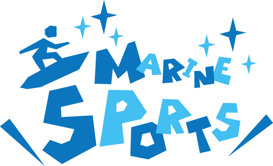 MARINE SPORTS ☆ English logo MARINE SPORTS ☆ English logo
