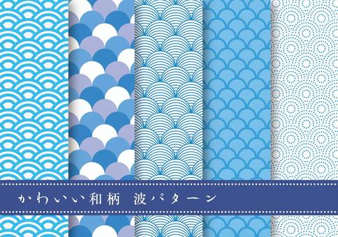 New Year's material 063 Bound pattern New Year's material 063 Bound pattern