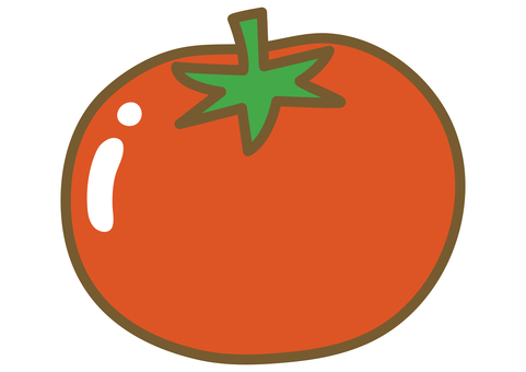 Cute tomato illustration Cute tomato illustration