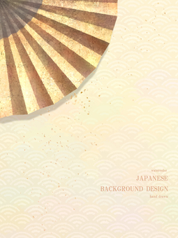 New Year's card Qinghai wave Japan background 49 New Year's card Qinghai wave Japan background 49