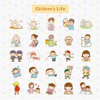 Child's illustration pack Child's illustration pack