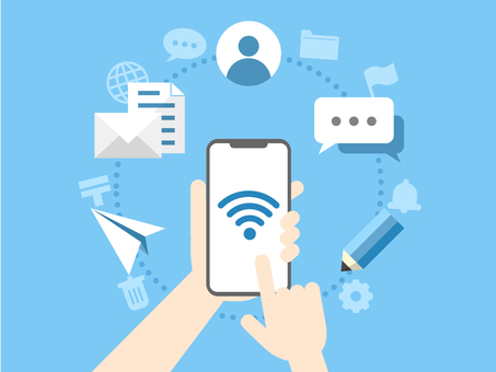 Message exchange on smartphone Message exchange on smartphone
