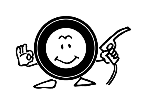 Tire anthropomorphic character Tire anthropomorphic character