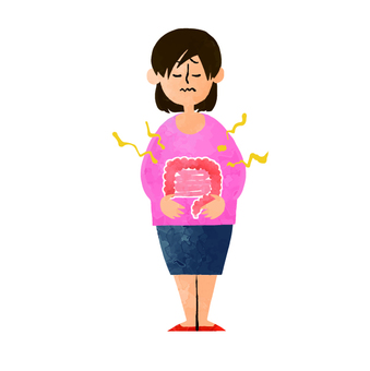 A woman with poor health A woman with poor health