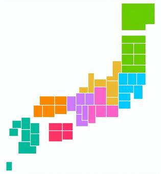 Japan map (design) Japan map (design)