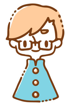 Gakuran boy image_simple color Gakuran boy image_simple color