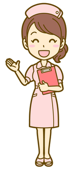 女性(看護師):C_案内02FS 女性(看護師):C_案内02FS