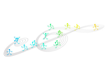 Treble clef-02 Treble clef-02