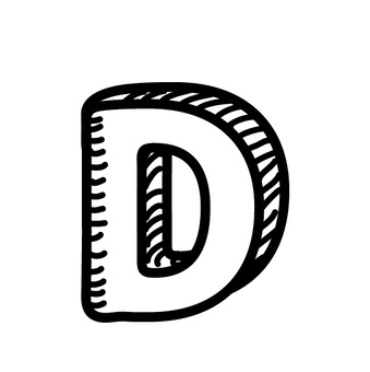 D (upper case) D (upper case)