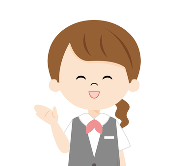 Female receptionist_guidance Female receptionist_guidance