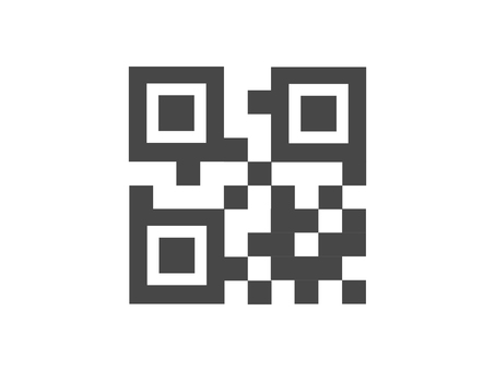 QR code style illustration QR code style illustration
