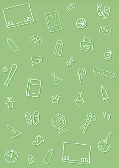 Background pattern school Background pattern school