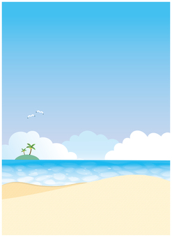 Tropical sea beach background Tropical sea beach background