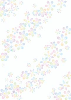 Flowers, background, A4 縦, Tu full pay Flowers, background, A4 縦, Tu full pay