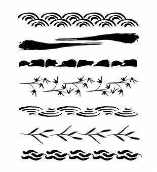 Brush material Brush material
